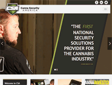 Tablet Screenshot of cannasecurity.com